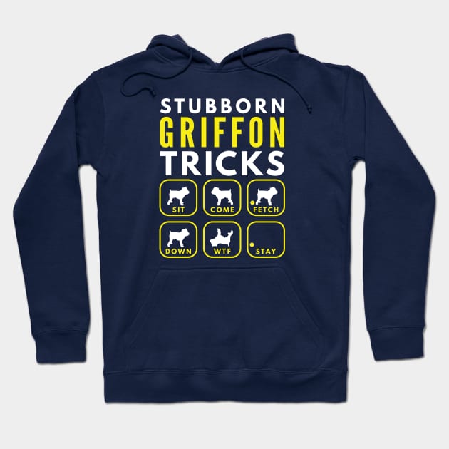 Stubborn Brussels Griffon Tricks - Dog Training Hoodie by DoggyStyles